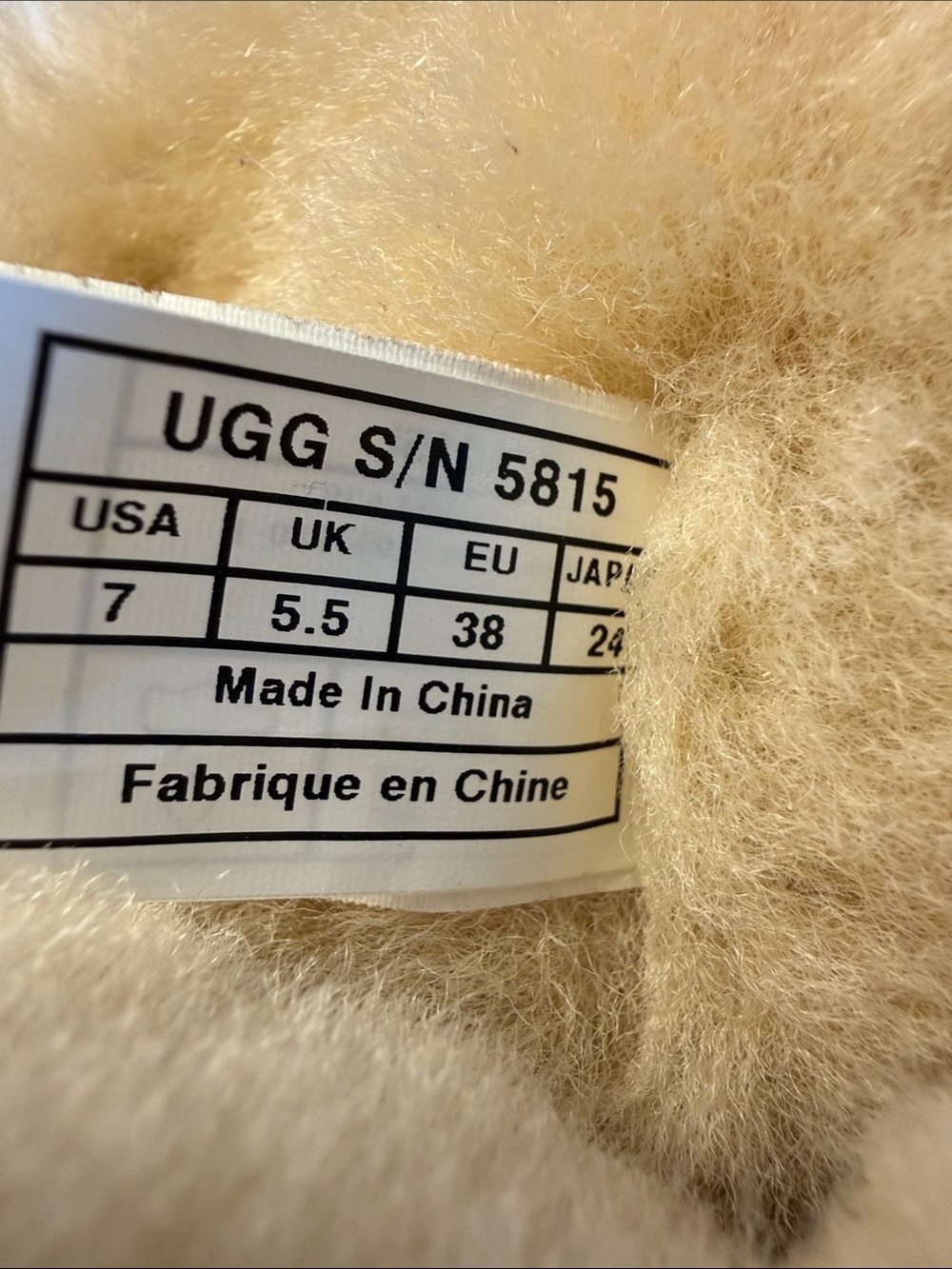 UGG Australia Classic Women's Tall Shearling Boots in Chestnut - Size 7 - Picture 9 of 10